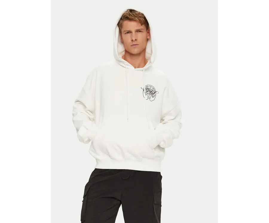 obrazek 1 Off-White Bluza OMBB110S23FLE0030110 Biały Regular Fit