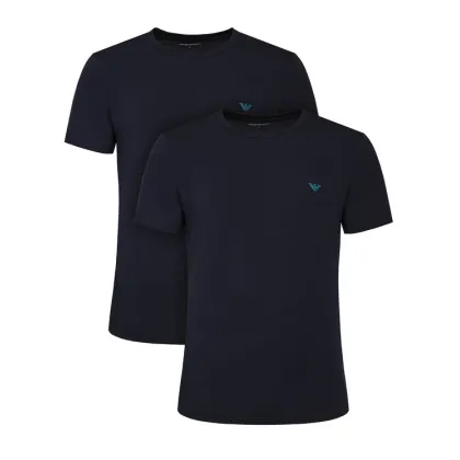 Zdjęcie Emporio Armani Underwear Komplet 2 t-shirtów EM000391 AF10776 MB143 Granatowy Regular Fit