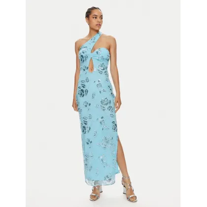 Zdjęcie ROTATE Sukienka koktajlowa Fontina 1125732963 Niebieski Slim Fit