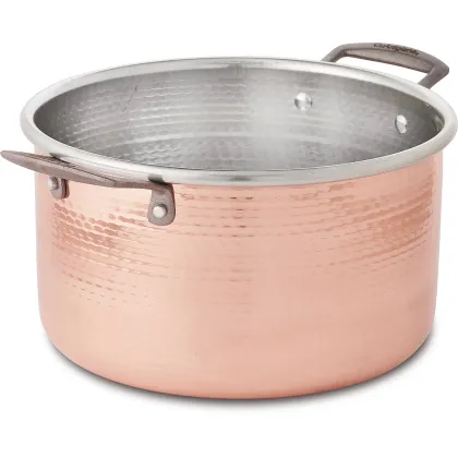 Zdjęcie Rondel głęboki 2 uchwyty Ø 28cm indukcja - Cu Artigiana