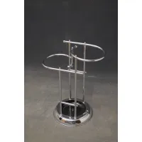 Picture Stylish Art Deco umbrella/walking stick stand with an oval shape