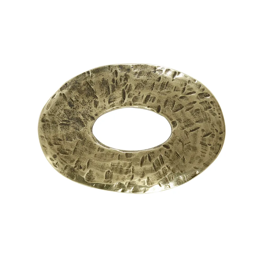 obrazek 2 Ciekawy uchwyt z odlewanego metalu  H.6xL.9xP.1 cm