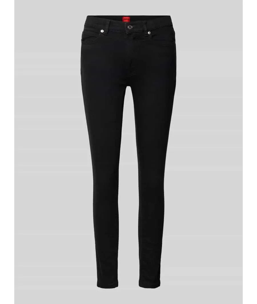obrazek 1 Jeansy o kroju slim fit z 5 kieszeniami model ‘Charlie’