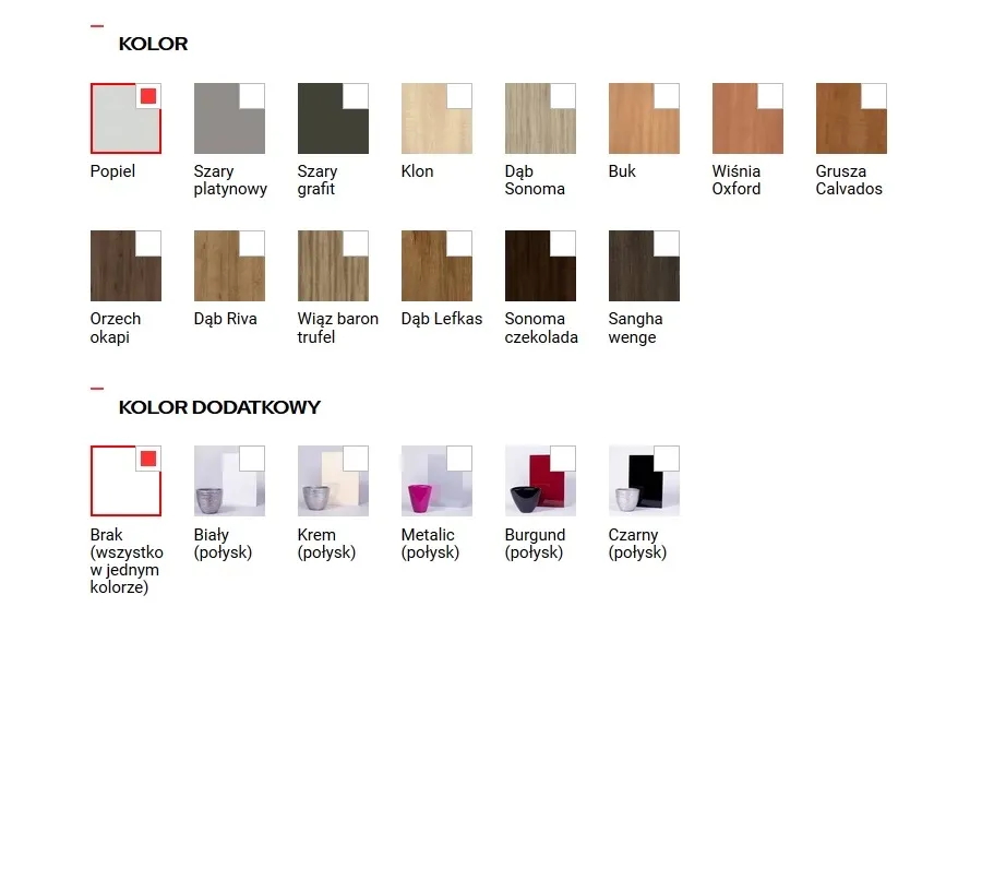 obrazek 2 Stylowa, Minimalistyczna Biurowa Komoda - Biuro Serwis