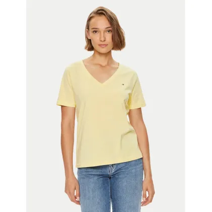 Zdjęcie Tommy Hilfiger T-Shirt Modern WW0WW39781 Żółty Regular Fit
