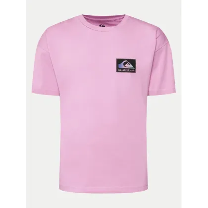 Zdjęcie Quiksilver T-Shirt Back Flash EQYZT07605 Różowy Regular Fit