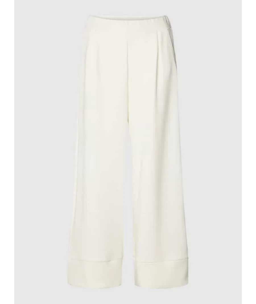 obrazek 1 Spodnie materiałowe o skróconym kroju