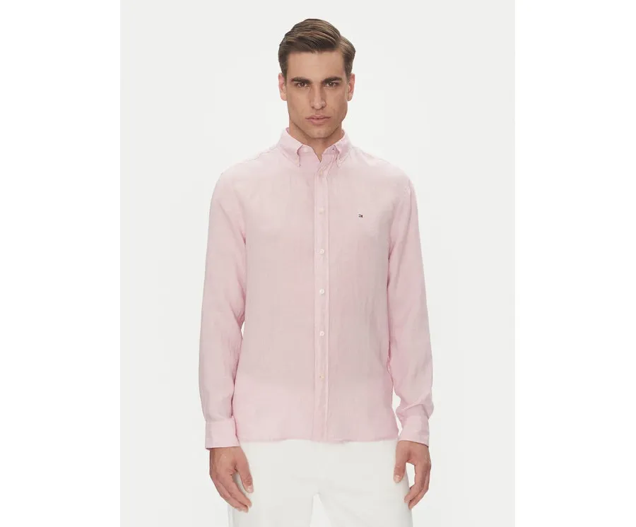 obrazek 1 Tommy Hilfiger Koszula MW0MW34602 Różowy Regular Fit