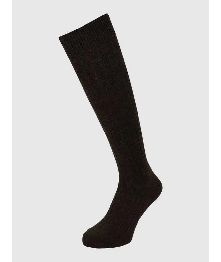 obrazek 1 Podkolanówki z mieszanki wełny merino model ‘Teppich im Schuh’