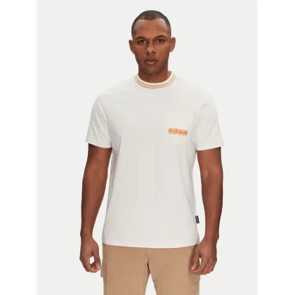 Zdjęcie Napapijri T-Shirt S-Murlo NP0A4IEJN1A1 Biały Regular Fit