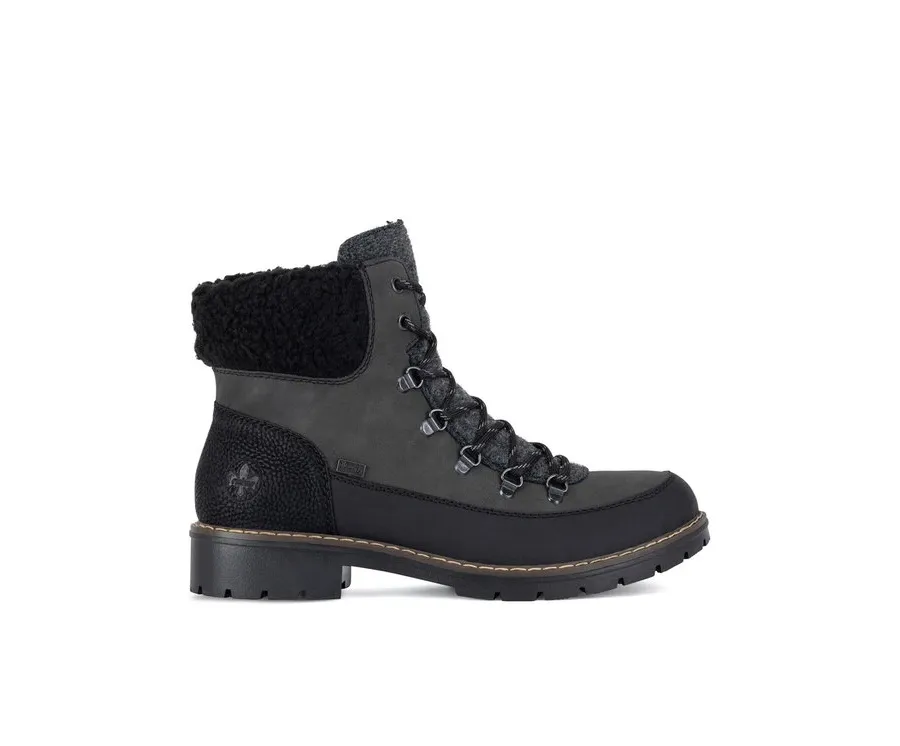 obrazek 1 Rieker Botki Y9101-45 Szary
