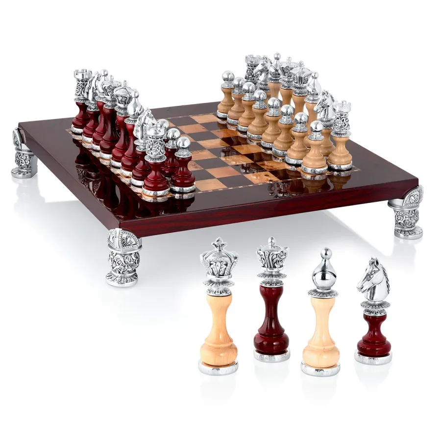 obrazek 1 Luksusowe komplety szachowe - Linea Argenti