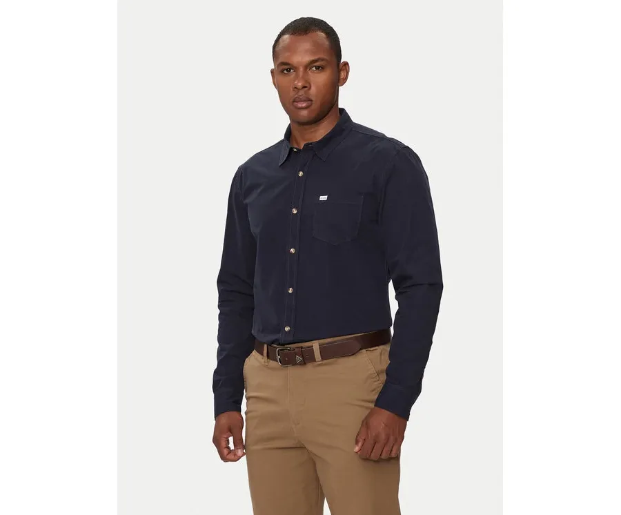 obrazek 1 Guess Jeans Koszula M4YH35 WGCF1 Granatowy Slim Fit