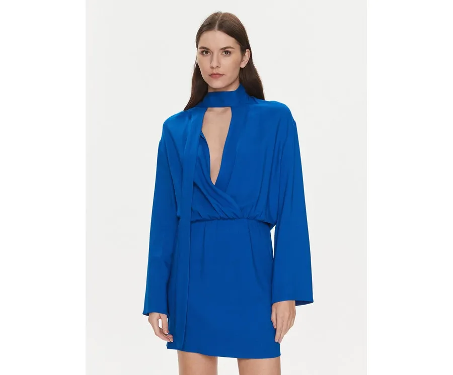 obrazek 1 Samsøe Samsøe Sukienka koktajlowa Samailey F23400081 Niebieski Regular Fit