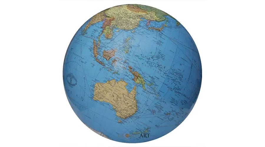 picture 9 Luxurious globe made of crystal and mahogany
