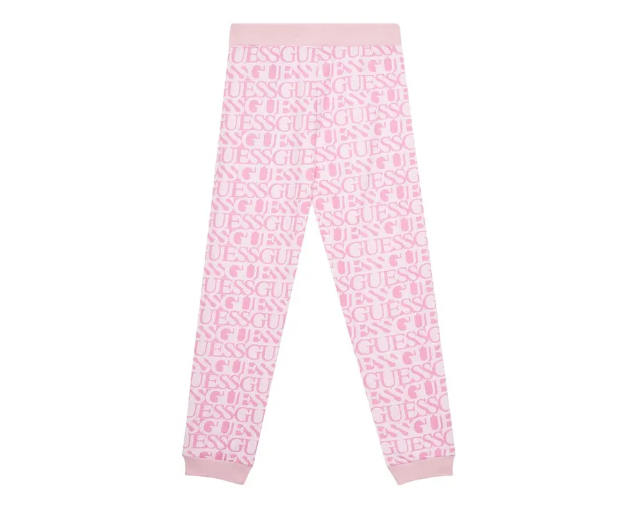 obrazek 1 Guess Spodnie dresowe J5YQ13 KAD74 Różowy Regular Fit