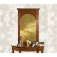 Picture Italian mirror in an original solid wood frame - Zanini
