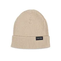 Zdjęcie Calvin Klein Czapka Classic Cotton Rib Beanie K50K510982 Beżowy