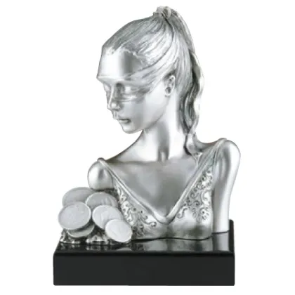 Zdjęcie Mała, włoska statuetka - róg obfitości na szczęście - idealny prezent Astra Argenti