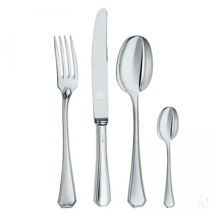 Zdjęcie 48-elementowy stylowy komplet sztućców w skrzynce - Zaramella Argenti