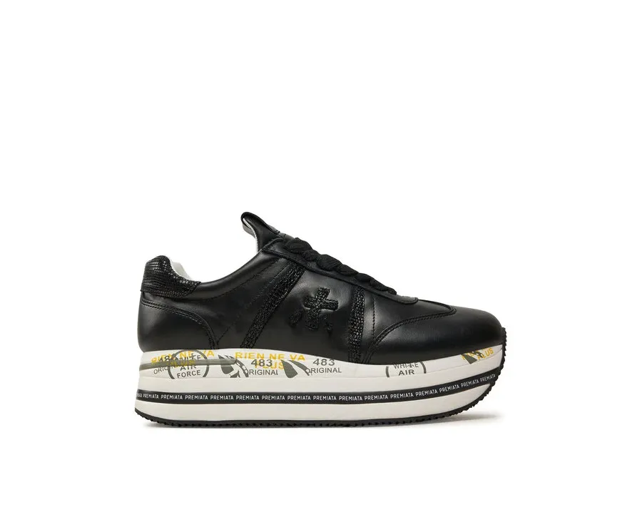 obrazek 1 Premiata Sneakersy Beth 7107 Czarny