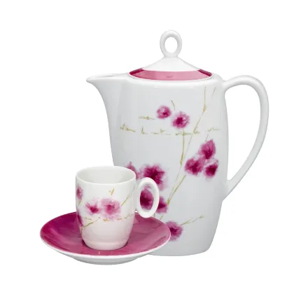 Picture A large 15-piece coffee set from the Arigato - Vista Alegre collection