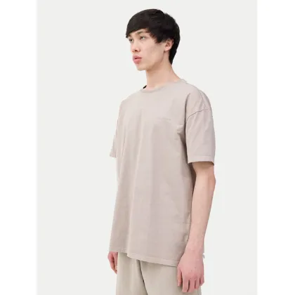 Zdjęcie 4F T-Shirt 4FWSS24TTSHM1316 Beżowy Oversize