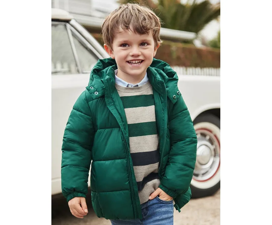 obrazek 1 Mayoral Kurtka puchowa 412 Zielony Regular Fit