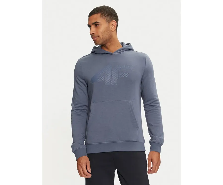 obrazek 1 4F Bluza 4FWMM00TSWSM1464 Niebieski Regular Fit
