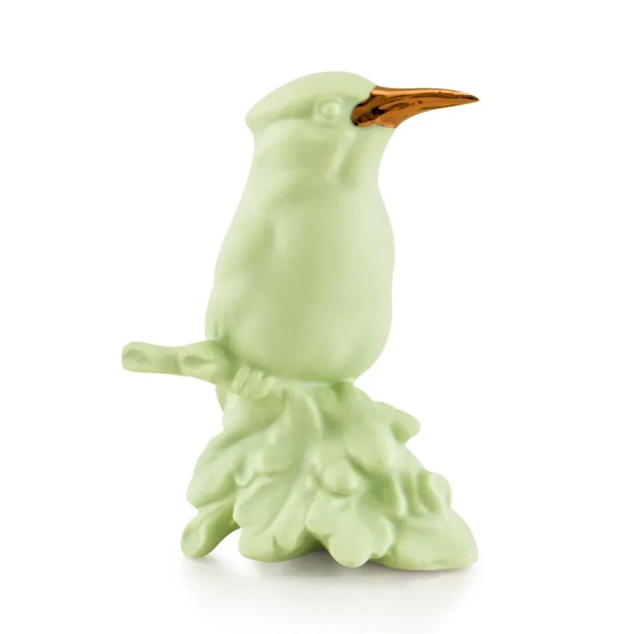 obrazek 1 Ceramiczny zielony mały ptaszek – Ahura