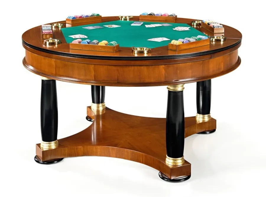 picture 3 Multifunctional exclusive table for games – chess – blackjack – backgammon – roulette – rummy