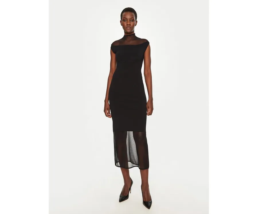 obrazek 1 Calvin Klein Sukienka codzienna K20K207919 Czarny Regular Fit