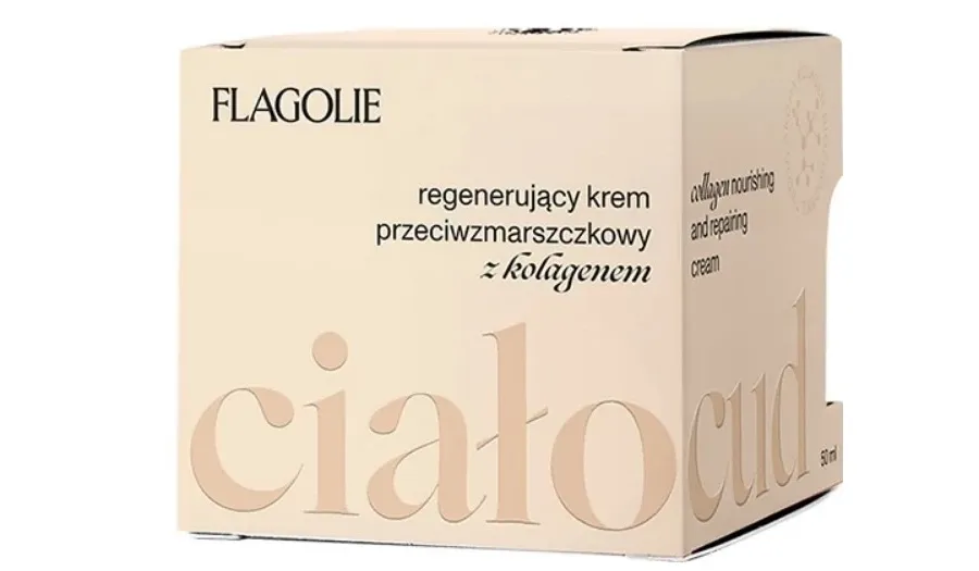 obrazek 1 Flagolie - Regenerujący krem przeciwzmarszczkowy z kolagenem 50ml 50 ml