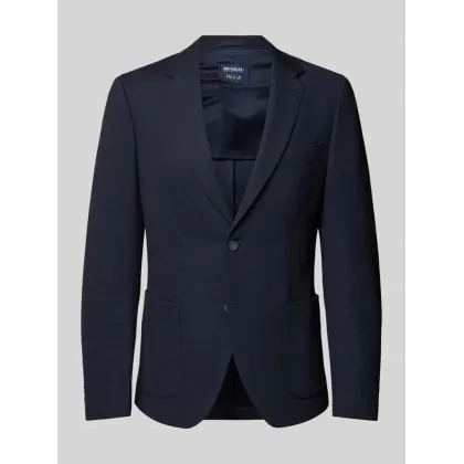 Zdjęcie Marynarka o kroju slim fit z kołnierzem z połami