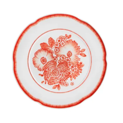 Zdjęcie Porcelanowy talerz obiadowy z kolekcji Coralina z ozdobnym motywem kwiatowym - Vista Alegre
