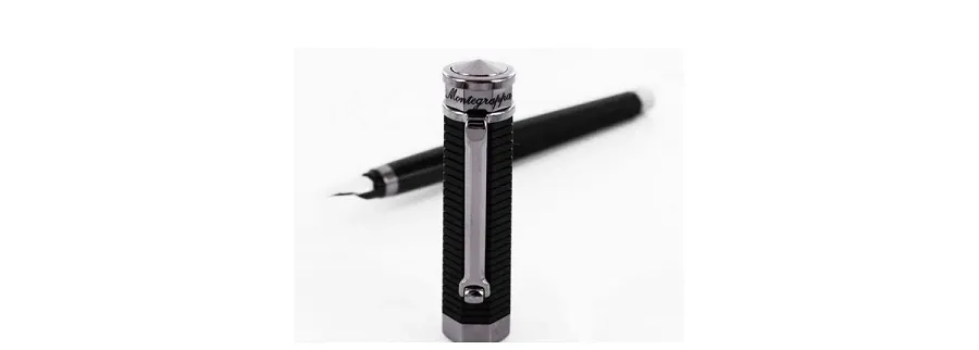 obrazek 4 Linea NeroUno Żywica Mat Pióro Wieczne Montegrappa