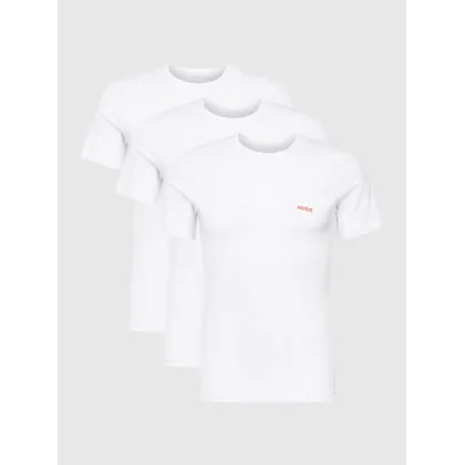 Zdjęcie T-shirt z nadrukiem z logo w zestawie 3 szt.