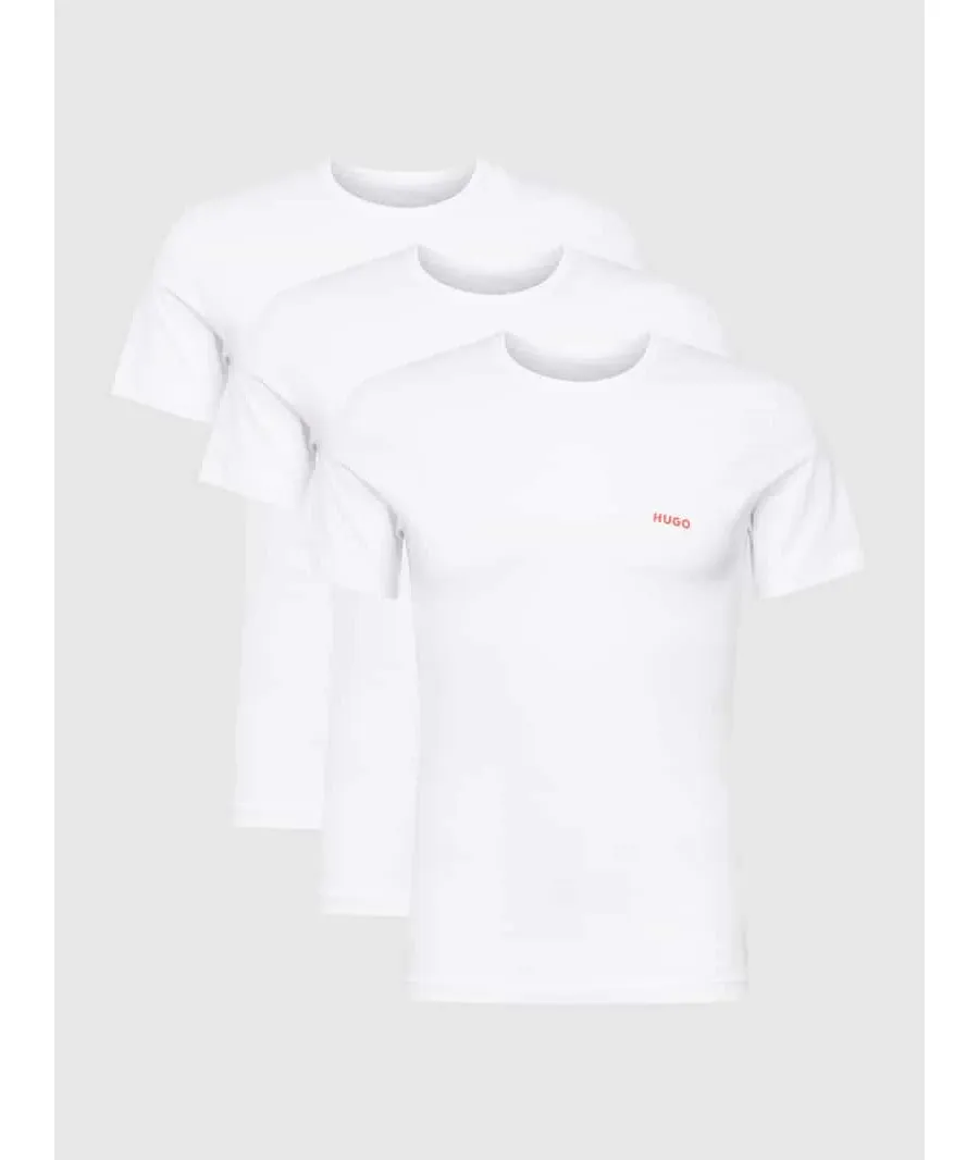 obrazek 1 T-shirt z nadrukiem z logo w zestawie 3 szt.