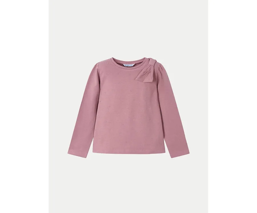 obrazek 1 Mayoral Bluzka 4064 Różowy Regular Fit