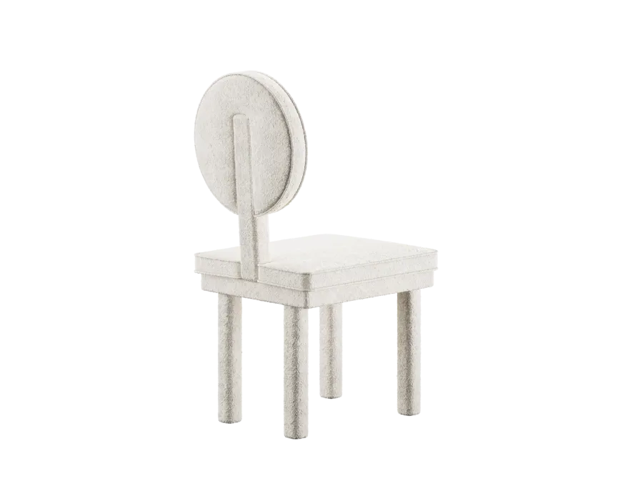 obrazek 4 Stylowe minimalistyczne krzesło