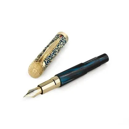 Zdjęcie Ekskluzywne Złote Pióro Wieczne The Brain Montegrappa