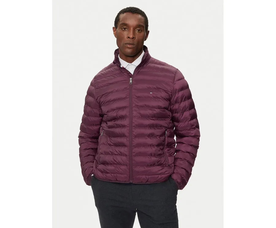 obrazek 1 Tommy Hilfiger Kurtka przejściowa Core Circular MW0MW18763 Bordowy Regular Fit