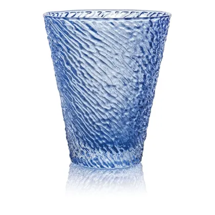 Zdjęcie Zestaw 6 niebieskich pięknie zdobionych szklanek do wody Iroko – IVV