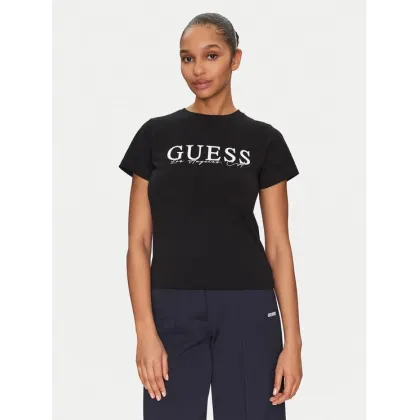 Zdjęcie Guess T-Shirt V5GI15 J1314 Czarny Slim Fit