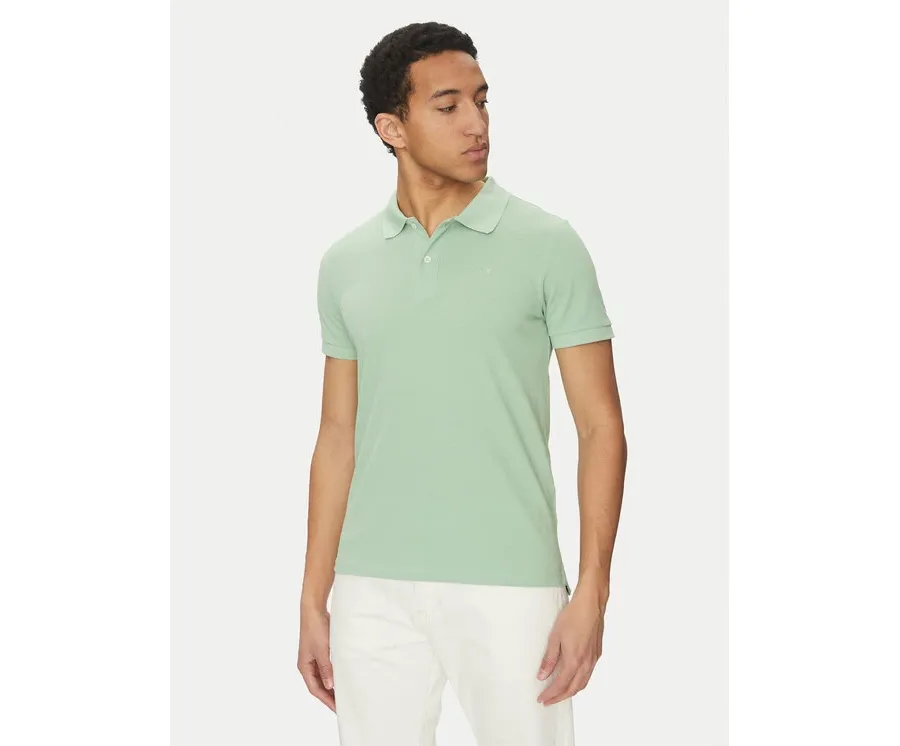 obrazek 1 Geox Polo M5511B T3240 F3274 Zielony Regular Fit