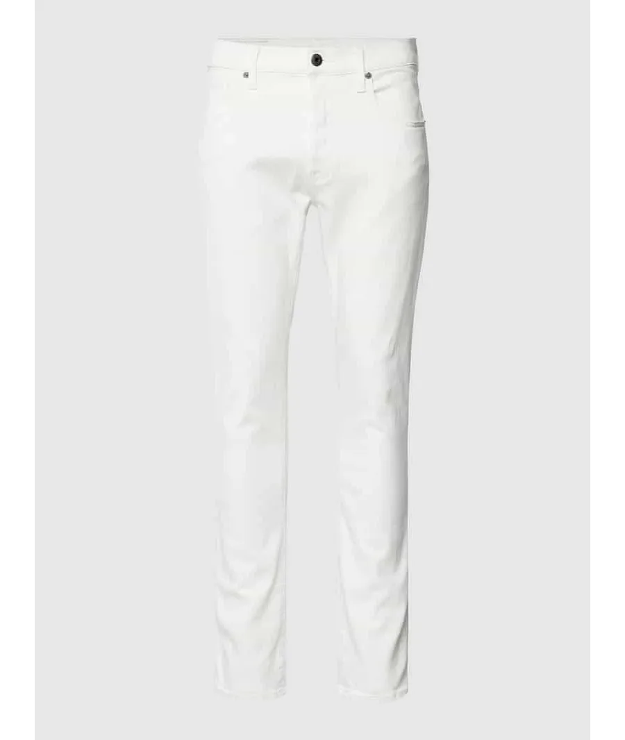 obrazek 1 Jeansy o kroju slim fit z dodatkiem streczu model ‘3301’