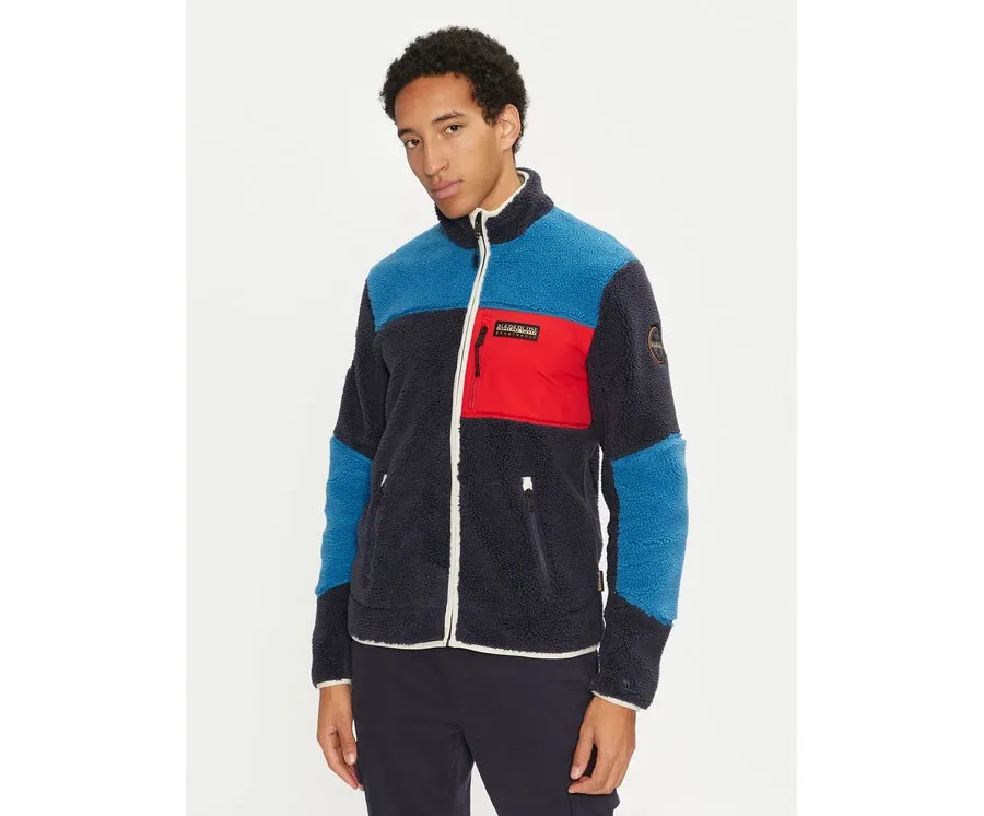 obrazek 1 Napapijri Polar Yupik NP0A4GNT Granatowy Regular Fit
