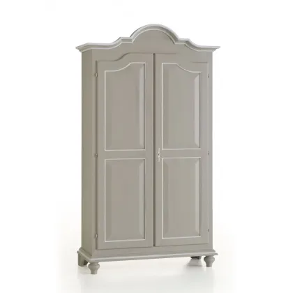 Zdjęcie Włoska 2-drzwiowa szafa do przedpokoju - 1 półka i 1 wysuwanym drążek - Zanini