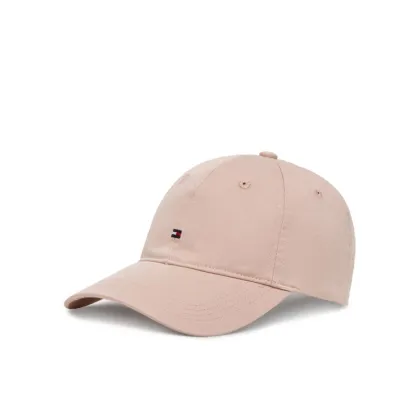 Zdjęcie Tommy Hilfiger Czapka z daszkiem Essential Flag Soft Cap AW0AW17632 Różowy