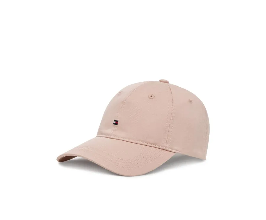 obrazek 1 Tommy Hilfiger Czapka z daszkiem Essential Flag Soft Cap AW0AW17632 Różowy